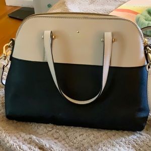 Kate Spade Black and White purse